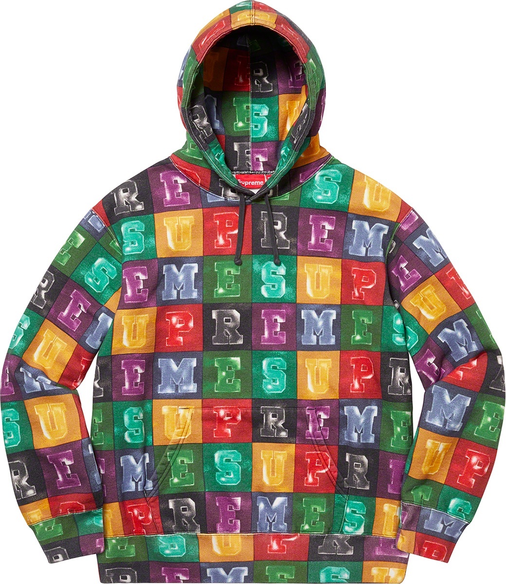 Blocks Hooded Sweatshirt view 2